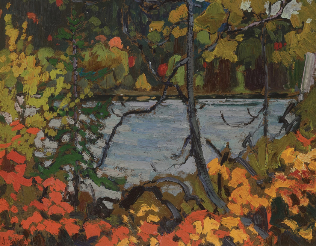 Sur le lac Montréal, Algoma, octobre 1919