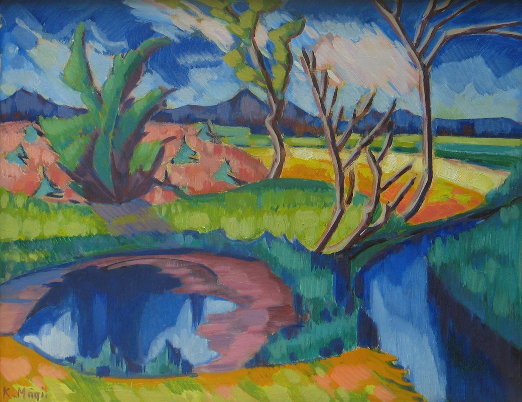 Maastik (entre 1920 et 1921)