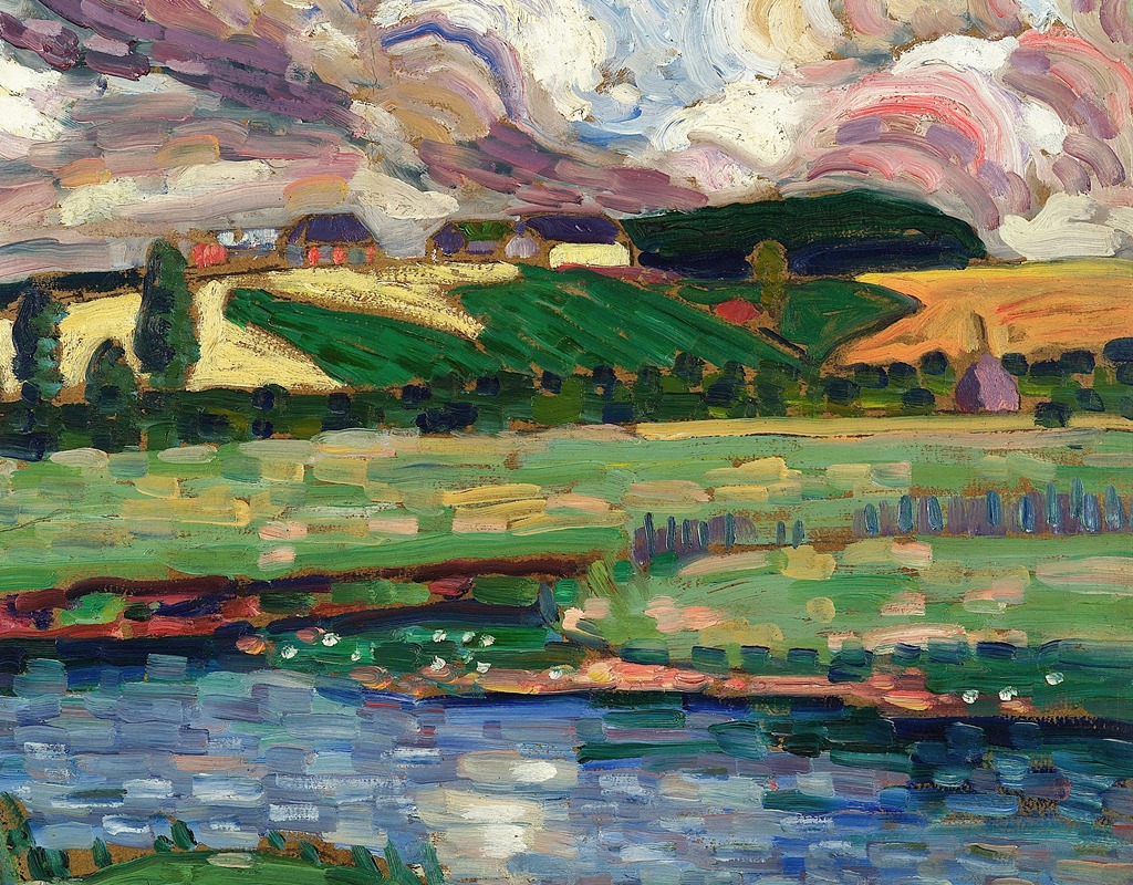 Scène de paysage (entre 1916 et 1917)
