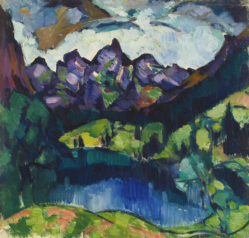 Paysage d'Obersdorf (1922)