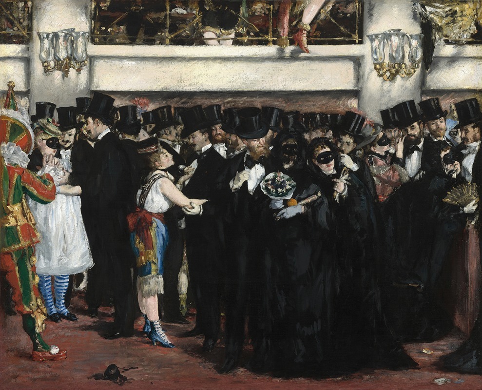 Bal masqué à l'Opéra (1873)