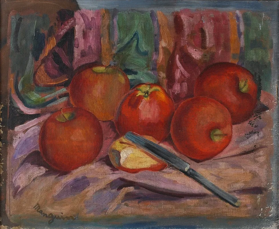 Nature morte aux pommes