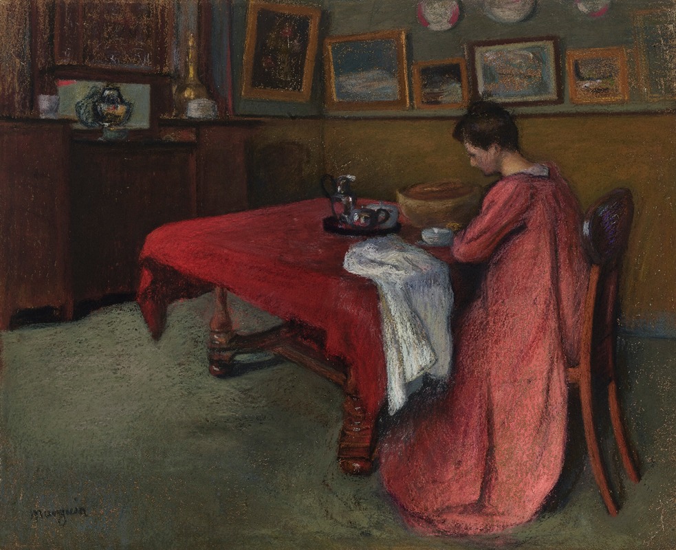 La robe de chambre rouge (1902)