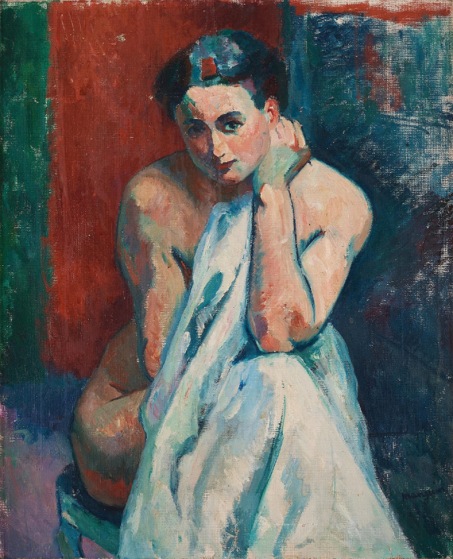 Portrait de l'épouse de l'artiste, Jeanne, réalisé en 1903-1904