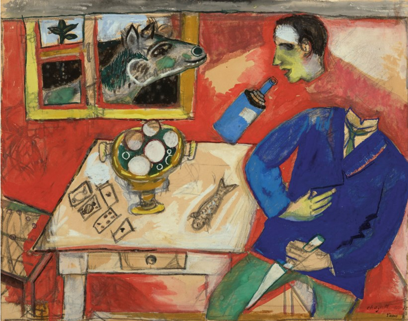 Etude pour 'Le Saoul' 1911 - 1912