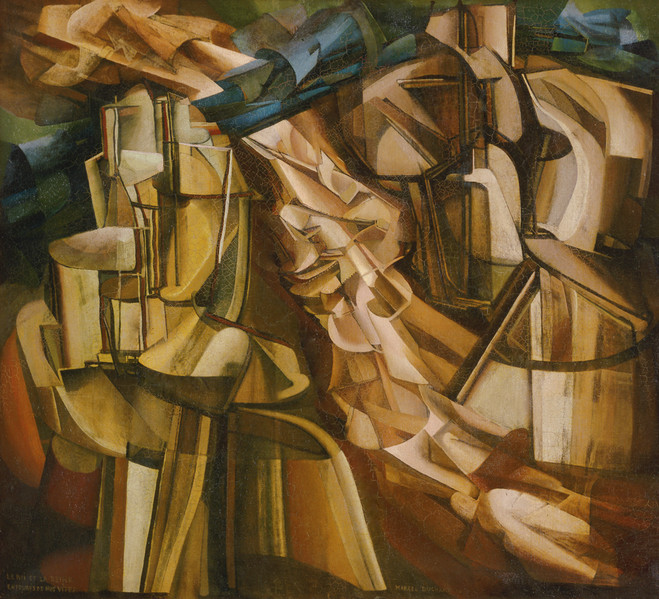 Le Roi et la reine entourés de nus vites, 1912