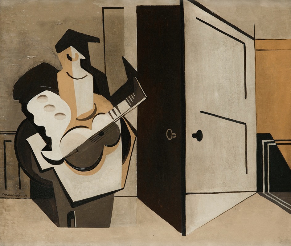 Musicien dans un intérieur (1929)