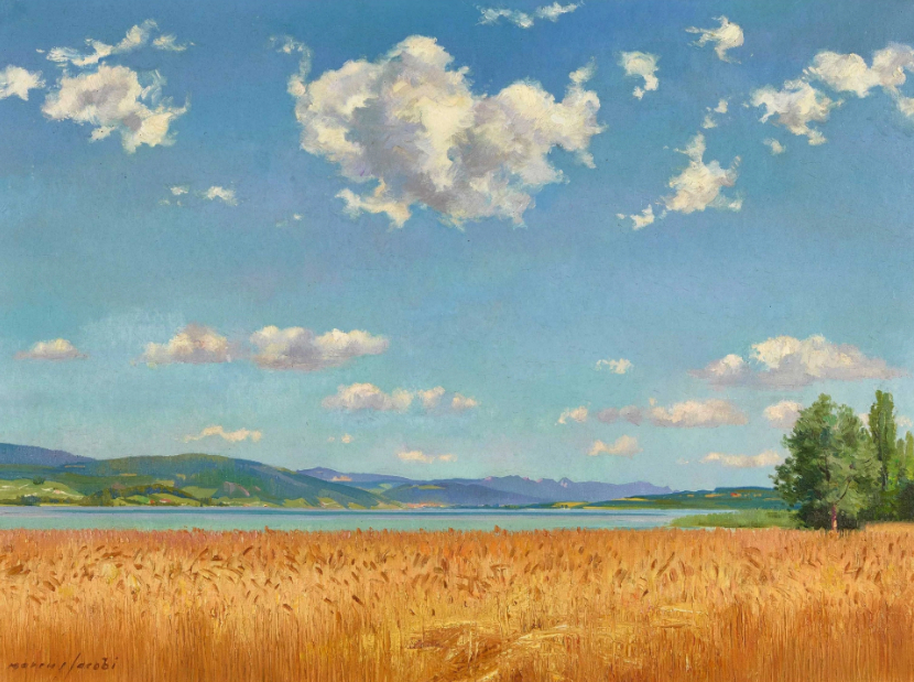 Partie champêtre au bord du lac