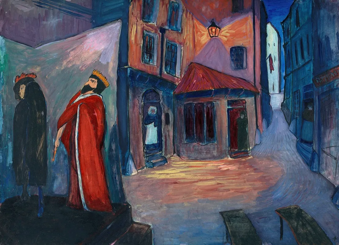 Dans la nuit, 1910