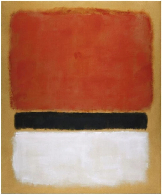 Rouge, noir, blanc, 1955