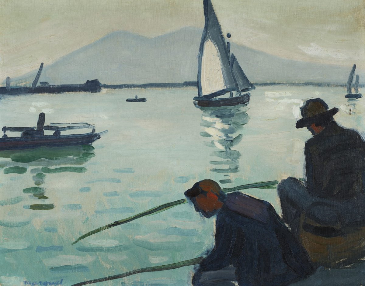 Les deux pêcheurs à Naples, 1911