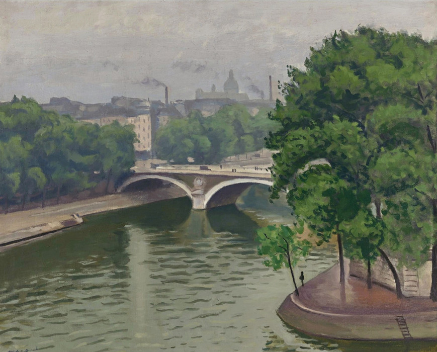 La pointe de l'île Saint-Louis