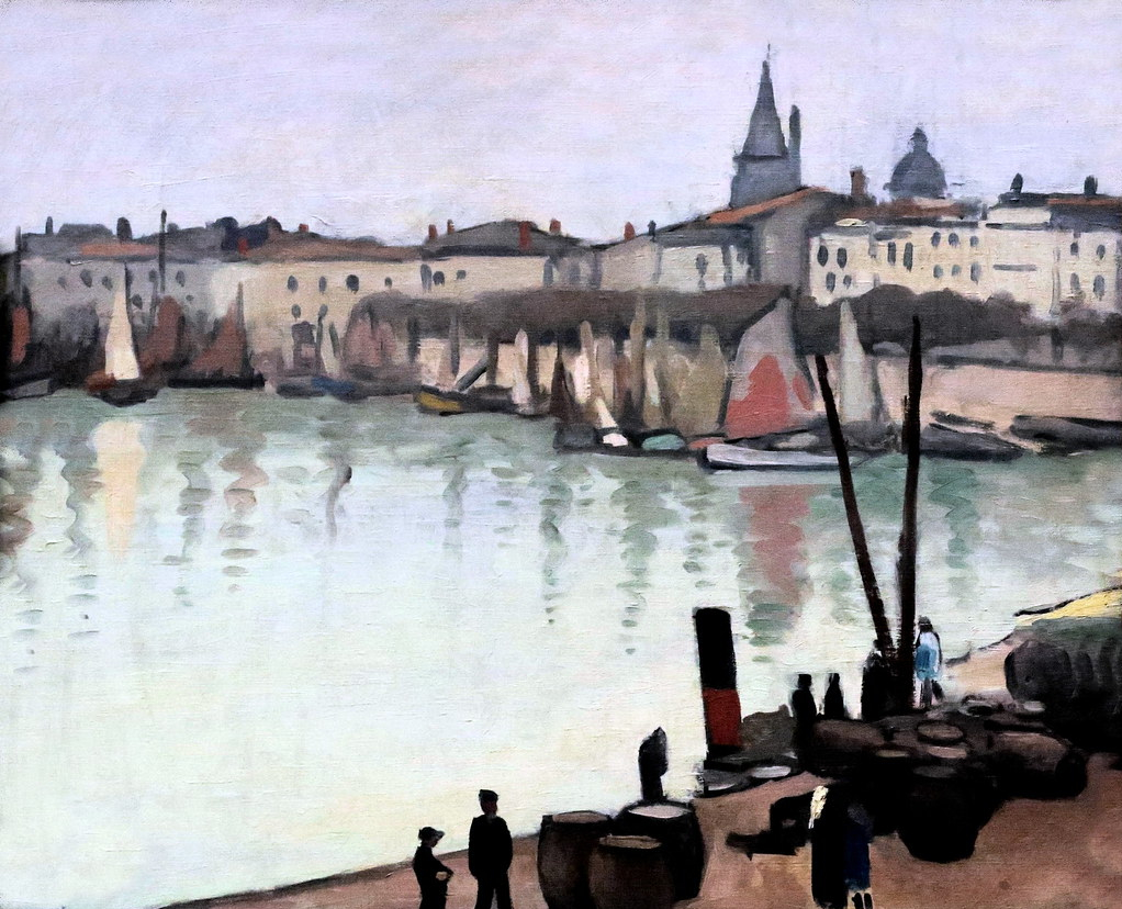 Le port de La Rochelle, 1920 - Gent, Musée des Beaux Arts