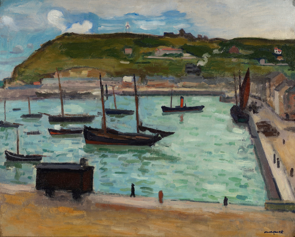 Le Port de Fécamp, 1906, huile sur toile, 65 x 81