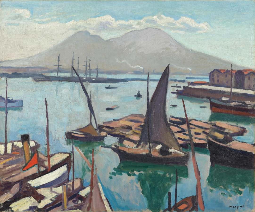  Le Port de Naples, 1909