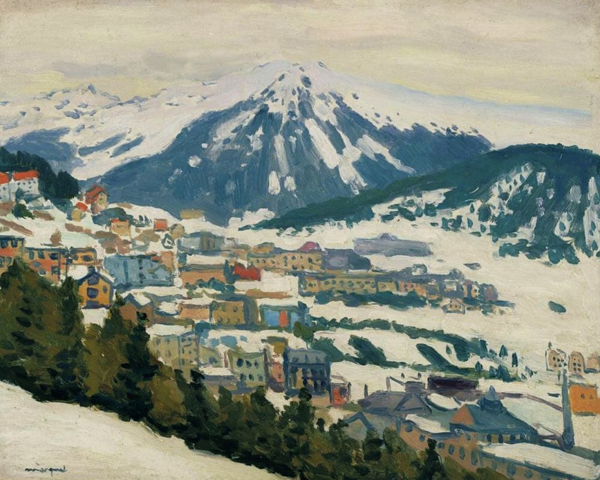 Davos sous la neige 