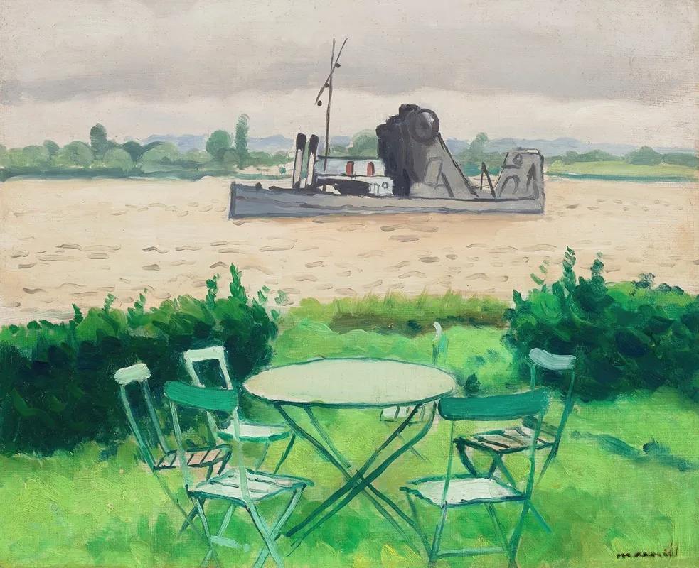 Terrasse à Vieux-Port (1927)