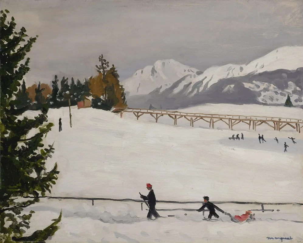 Crans-sur-Sierre, La Luge (1936)