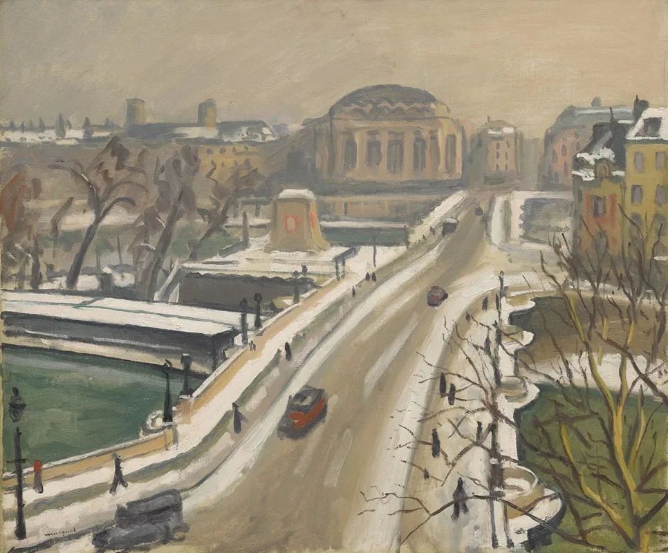 Le Pont Neuf, Paris  (env. 1940)