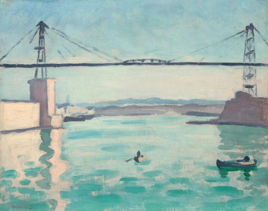 Marseille, le pont transbordeur