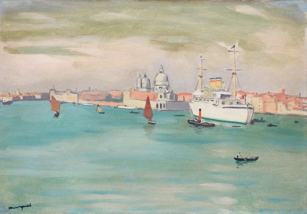 Venise, 1936, Huile sur toile 38 x 55 cm