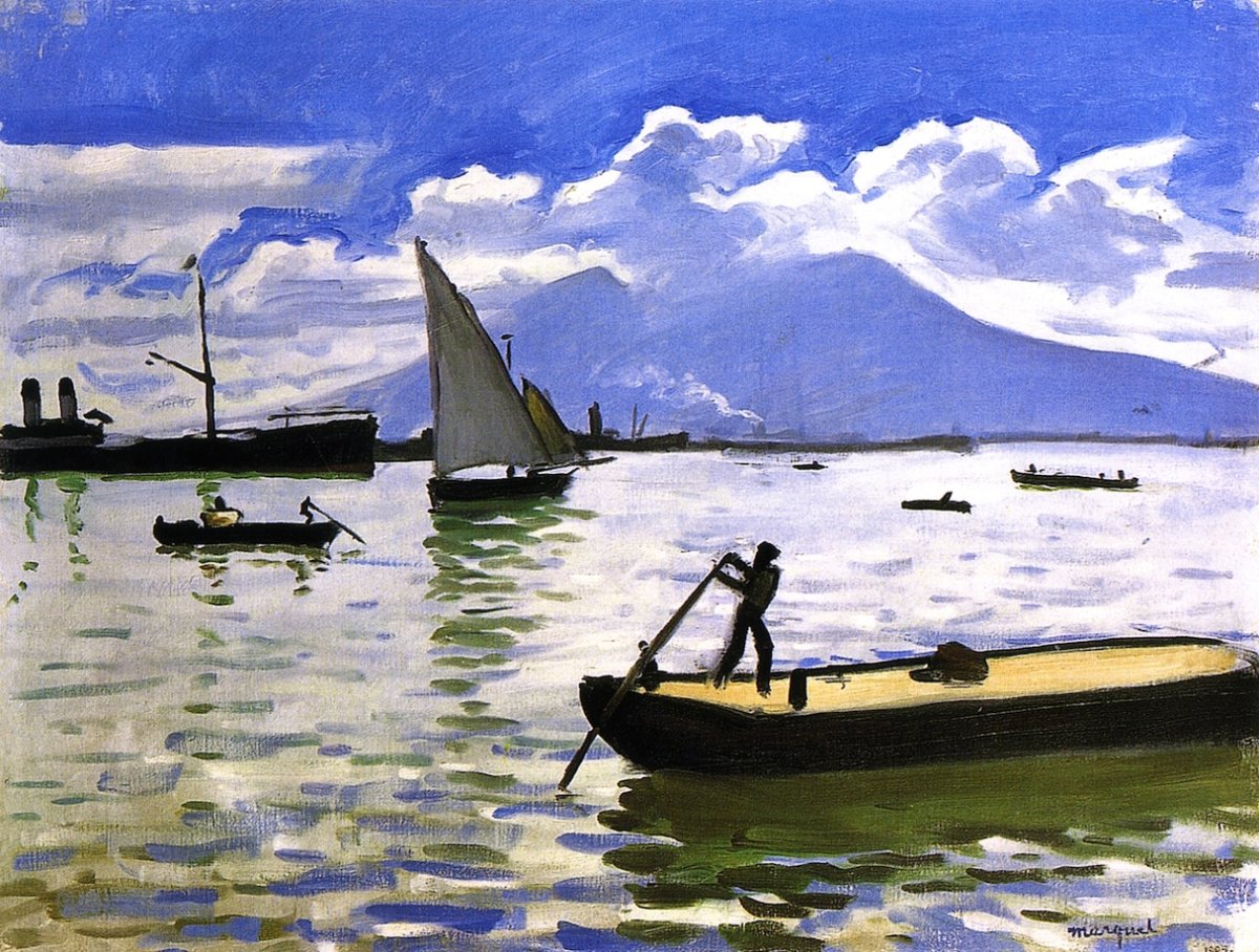 La Baie de Naples, 1909