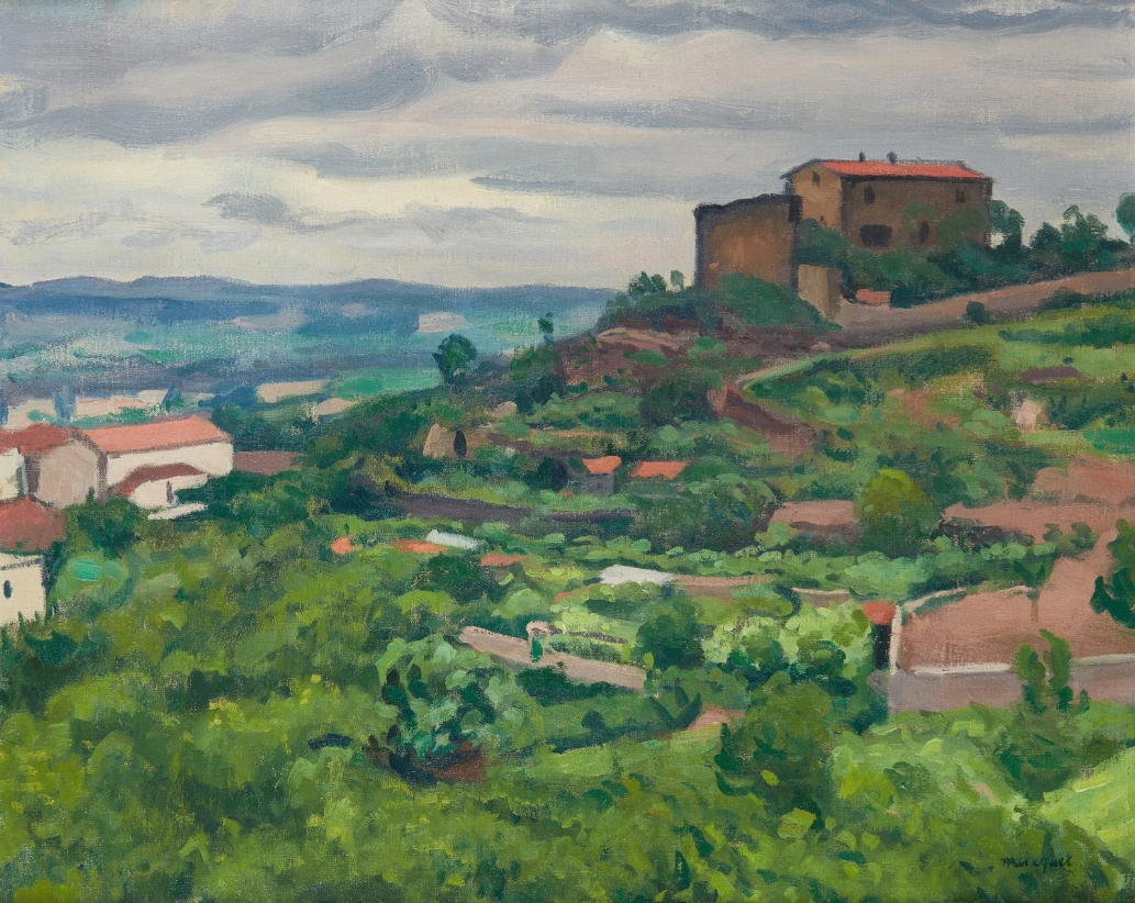 Le Castellas à Céret, environ 1940