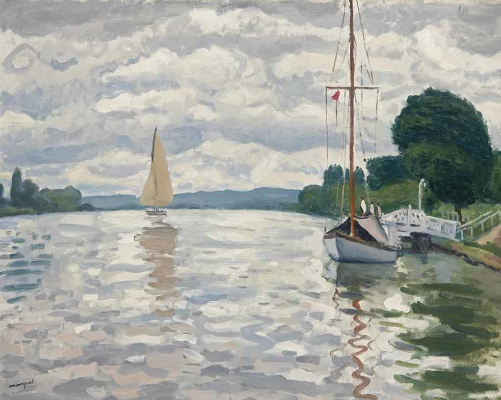 Le ponton, Triel, 1931