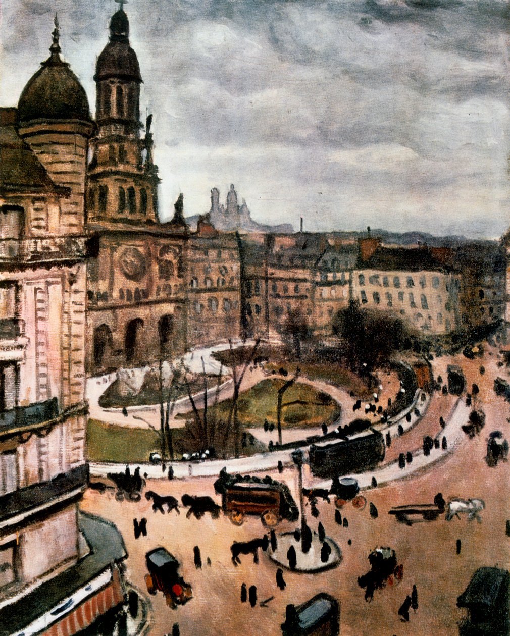 Place de la Trinité à Paris, 1911