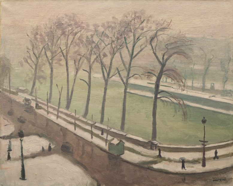 Pont-Neuf sous la neige