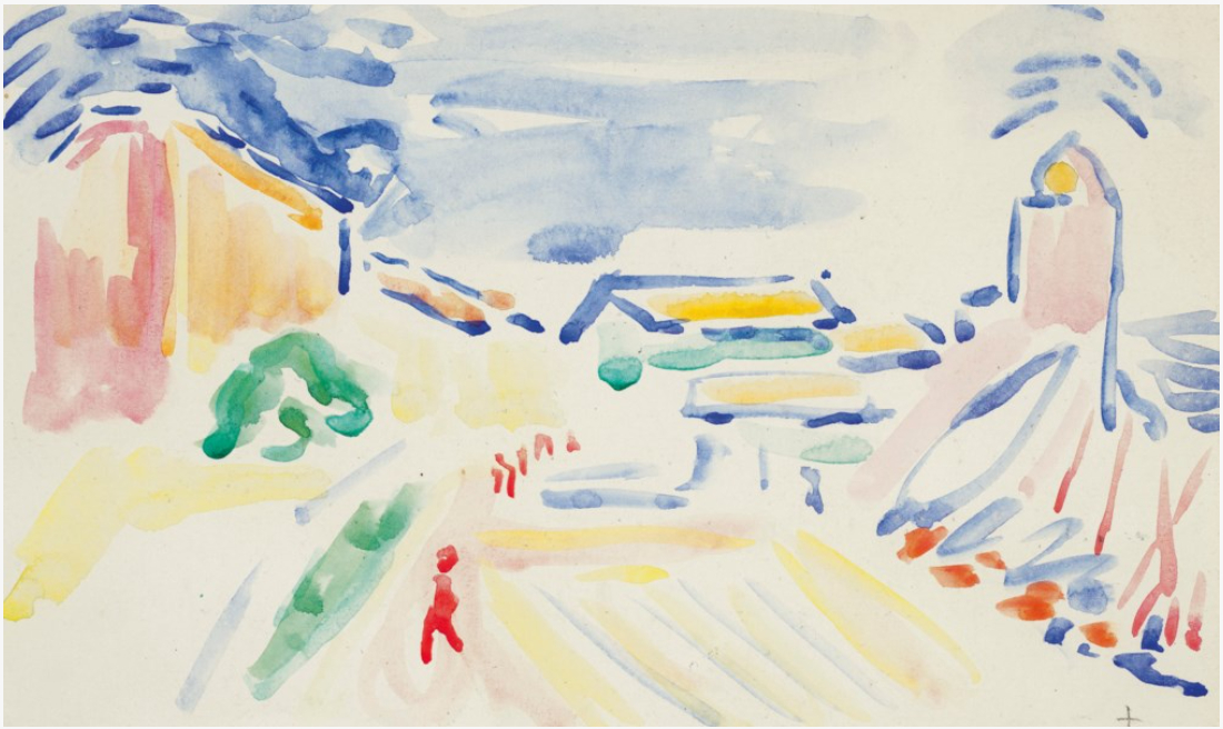 Paysage de Collioure, 1905