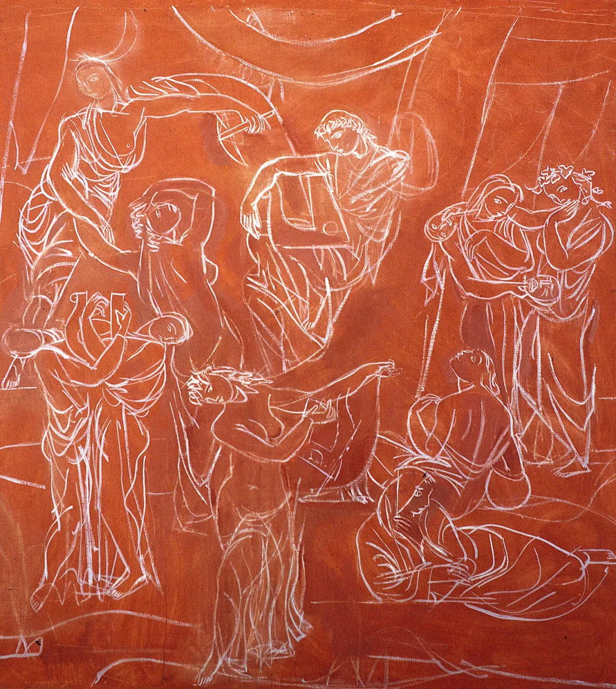 Apollon et les Muses II, 1951 - 1954