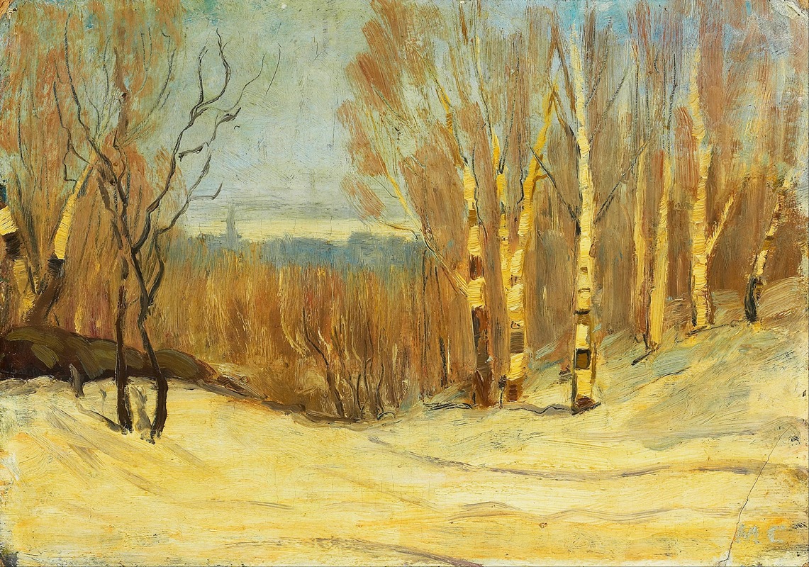 Hiver près de Montréal (1891-1901)