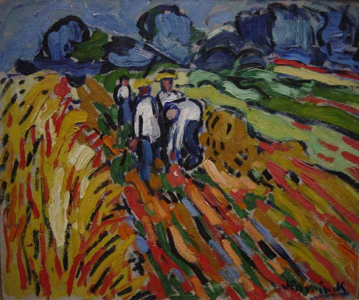 Les ramasseurs de pommes de terre, 1905 - 1907