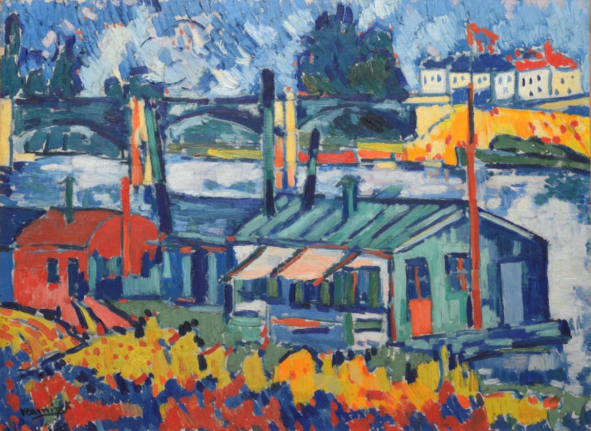 Pont de Châtou, 1906