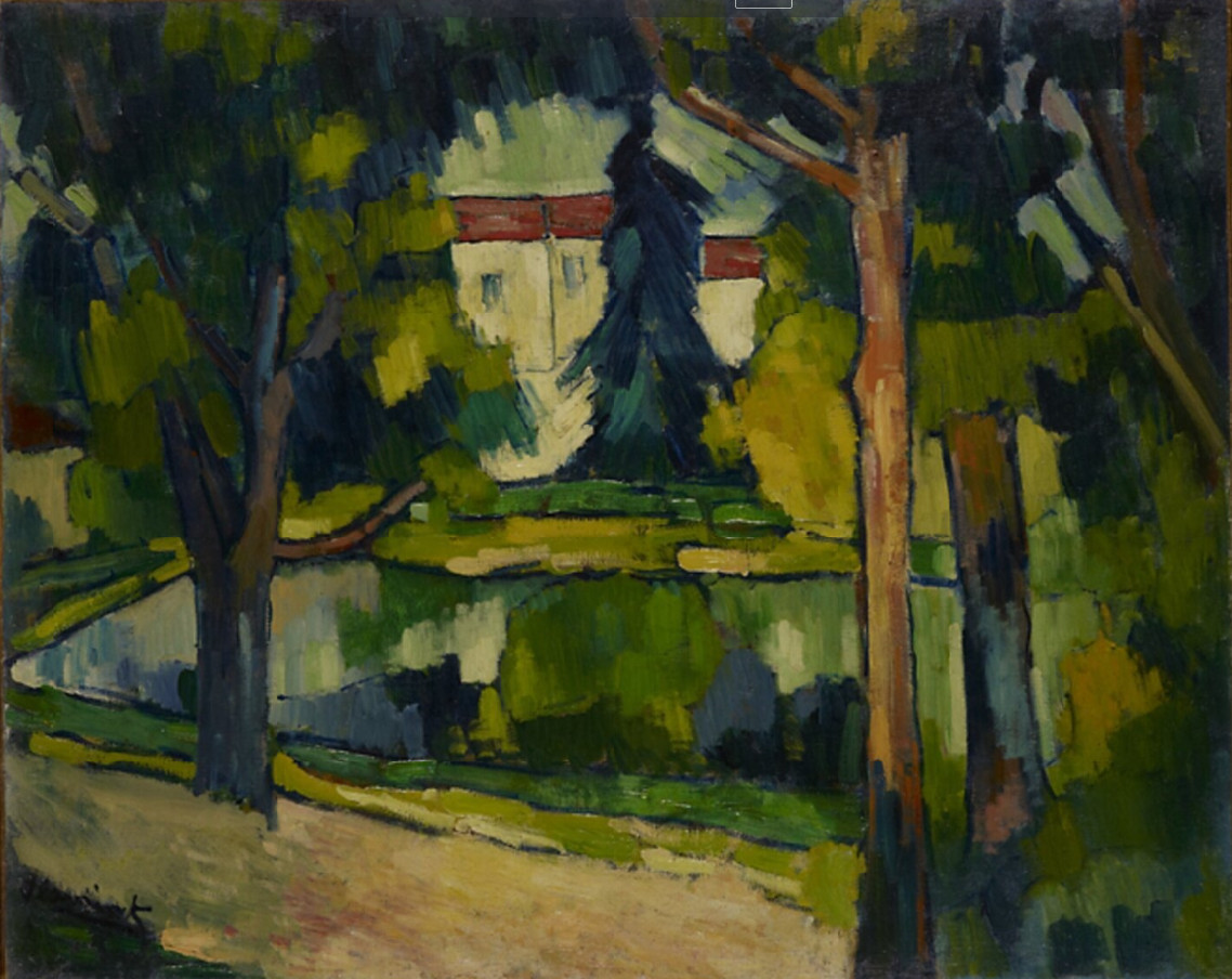 La maison de Chatou, vers 1908