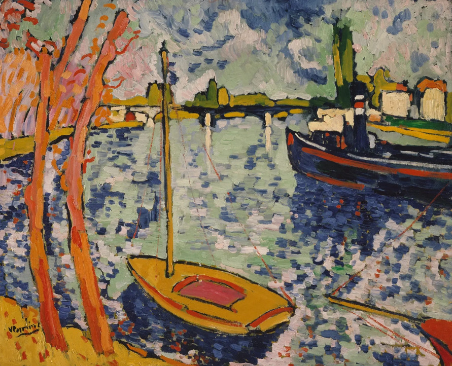 La Seine à Chatou, 1906