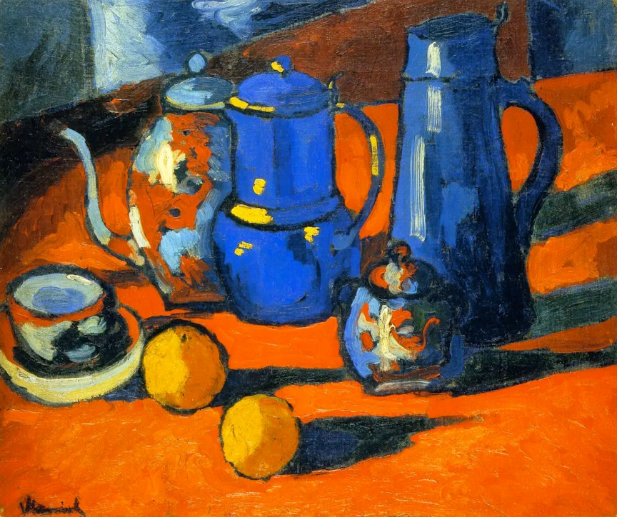 Nature morte aux oranges