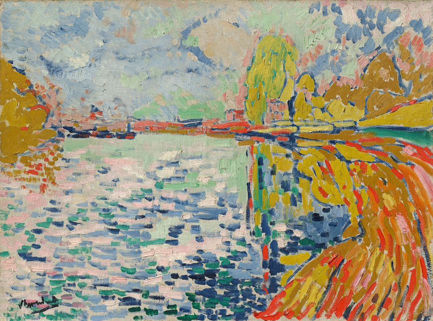 La Seine à Bougival, 1906