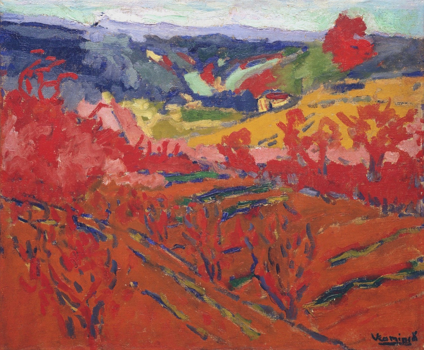 Paysage d'automne, vers 1905