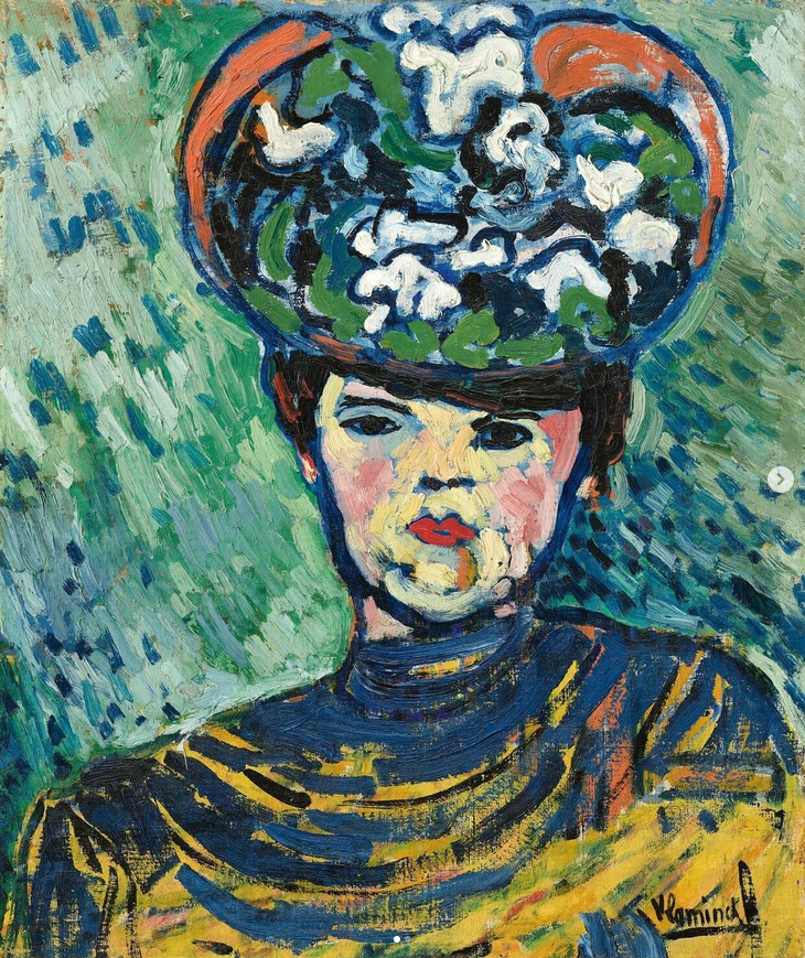 Femme au chapeau, 1905