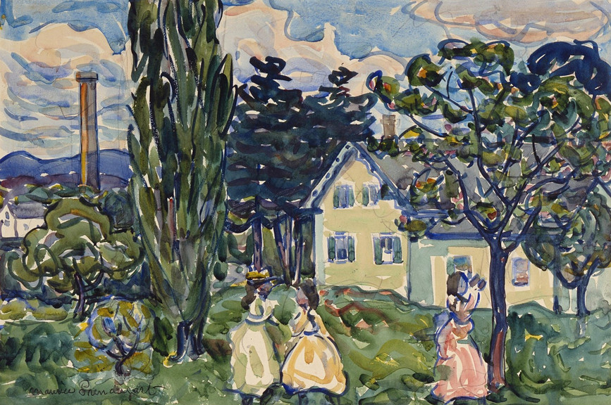 Maison Blanche en été, 1913