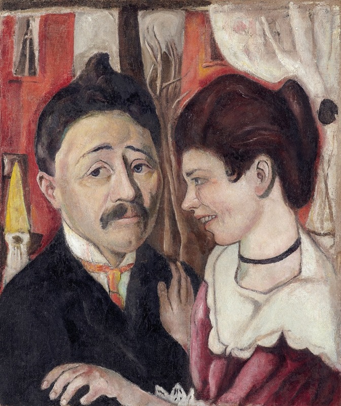 Portrait du couple Carl (1918)