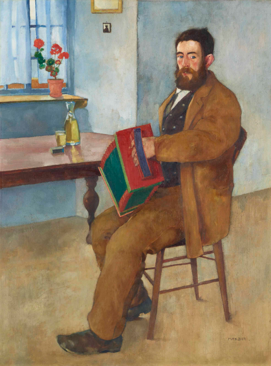 Joueur d'orgue à main