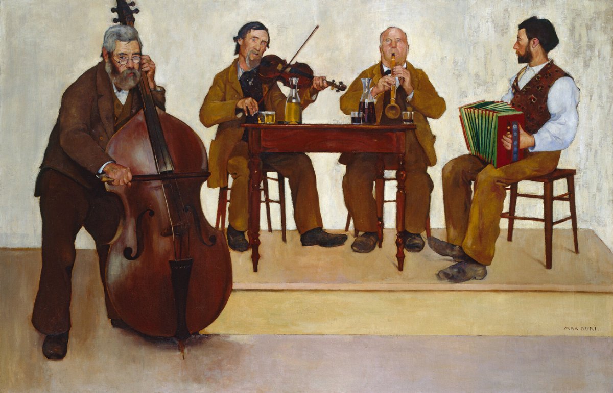 Musiciens de danse, 1905