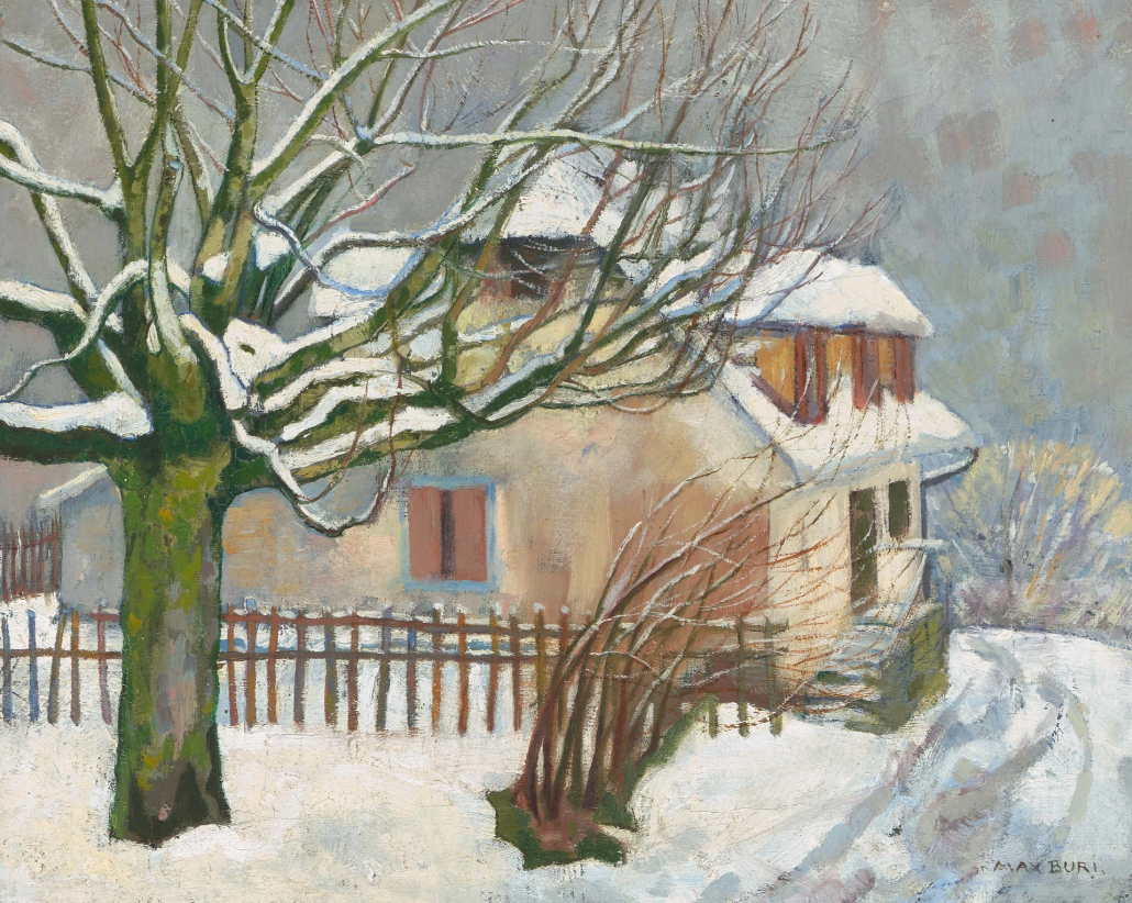 Paysage d'hiver, vers 1898-1901
