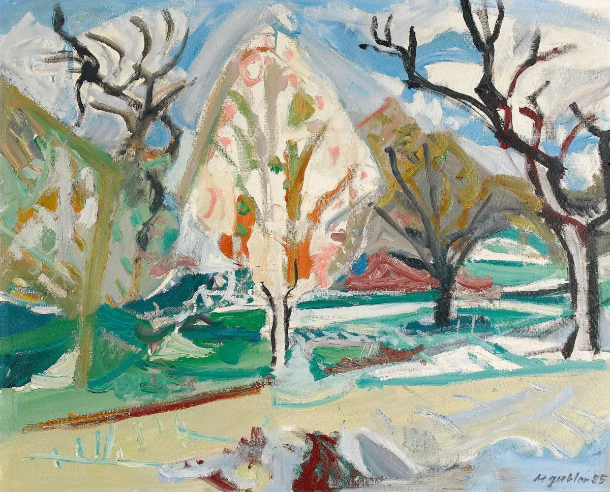 Arbre en fleurs, 1955