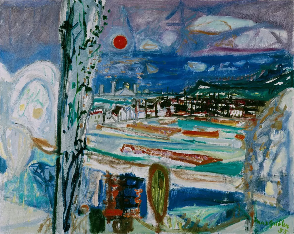 Paysage de nuit, 1955