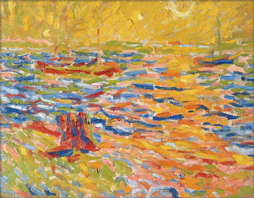 Paysage fluvial, 1907