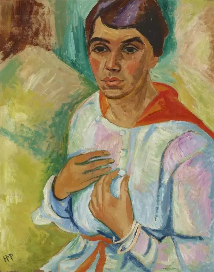 Portrait de femme (Charlotte Pechstein) vers 1917/1918